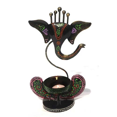 Ganesha Candle Holder For Table Decoration