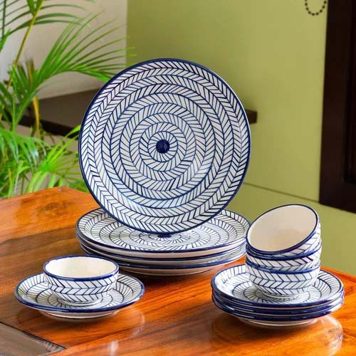 Ceramic Dinner Set - Color: Various Available