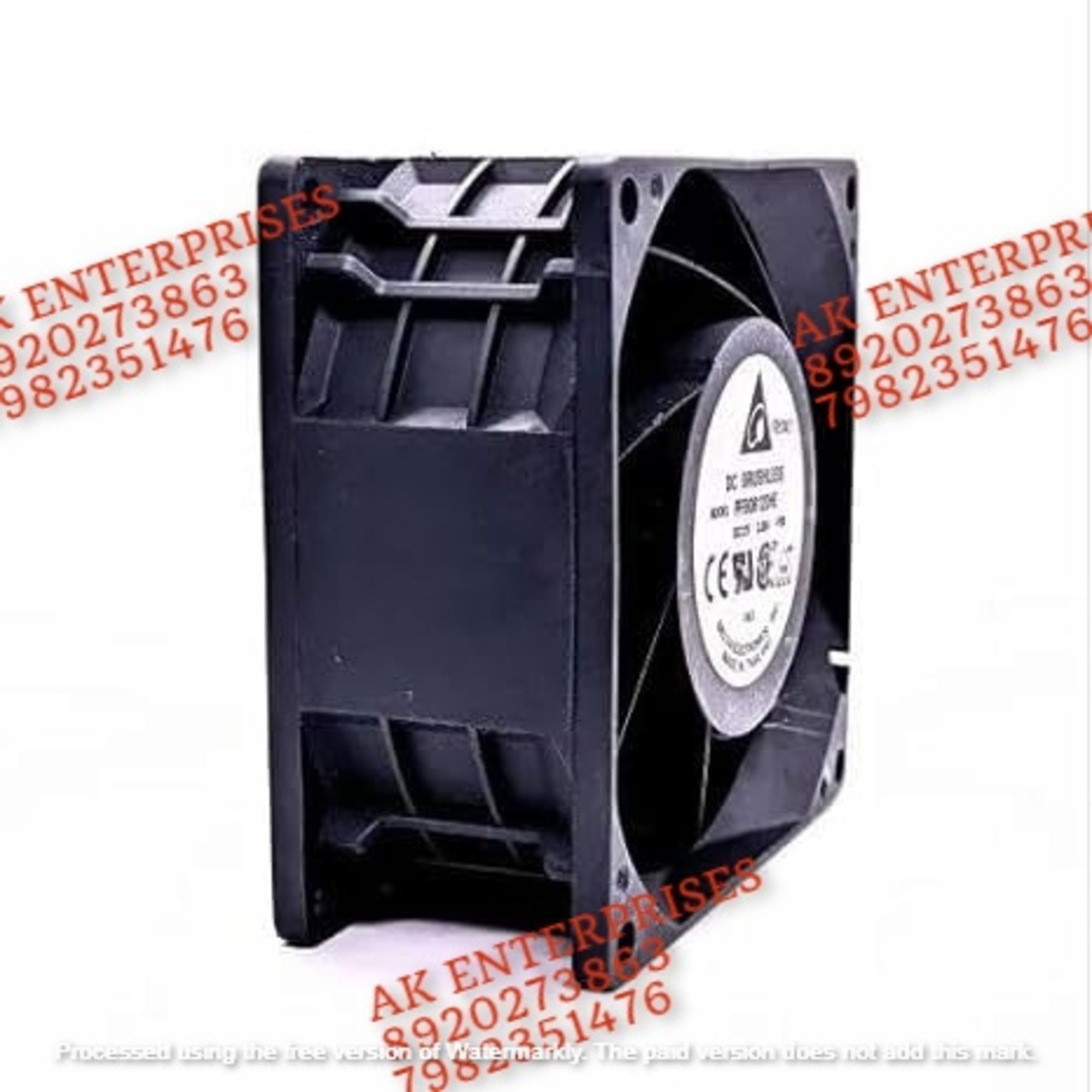 Delta PFB0812DHE Axial Fan 12V-3.30A DC Brushless Air Cooling Fan 9000 RPM 80 * 80 * 38mm 3-Wire