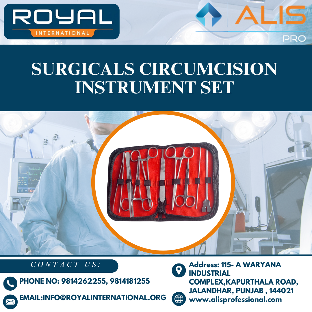 Surgicals Circumcision Instrument Set