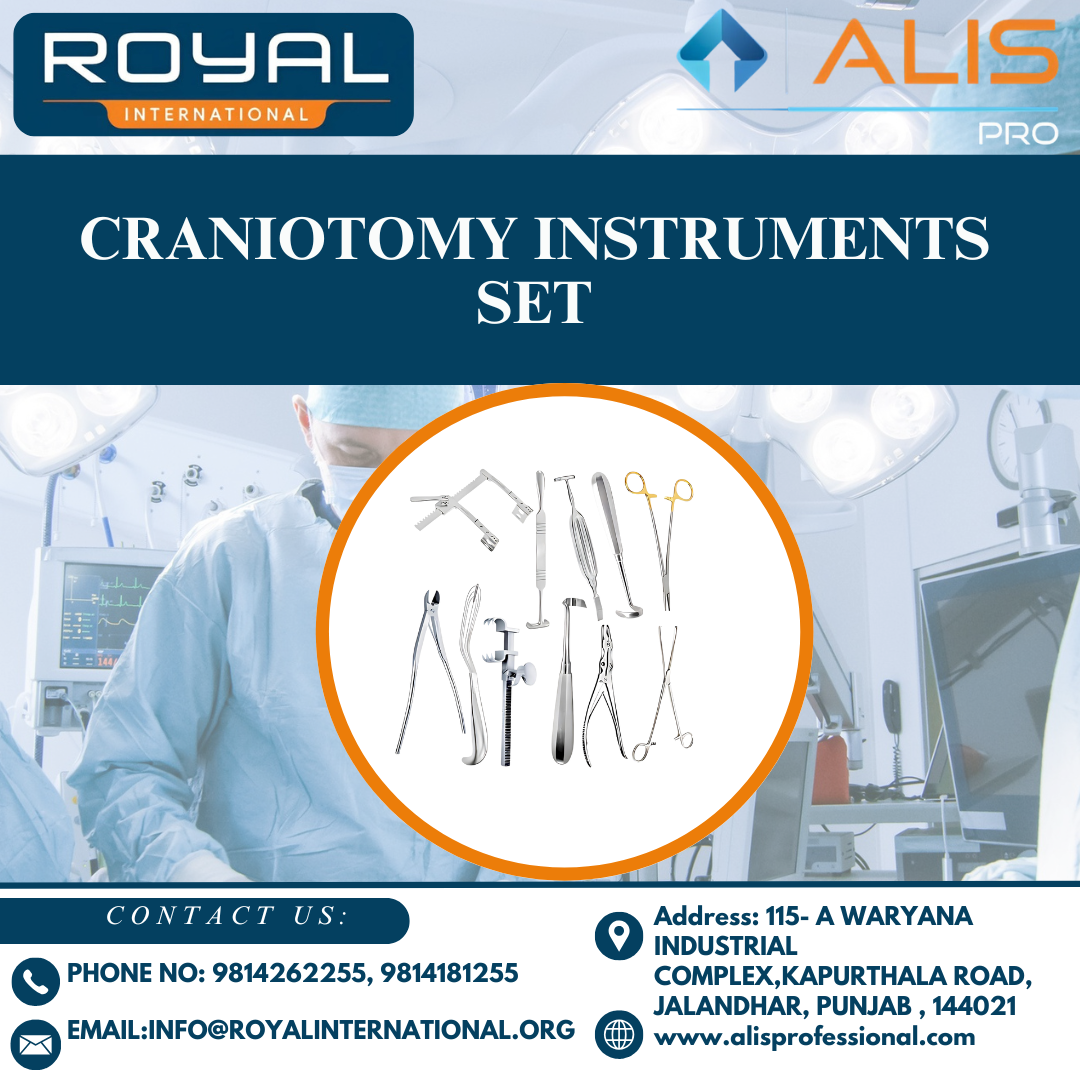 Craniotomy Instruments set