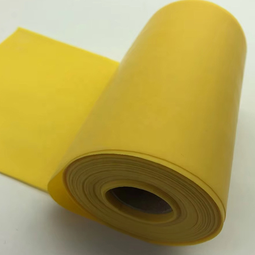 Gum Latex Rubber Sheet - Color: Yellow