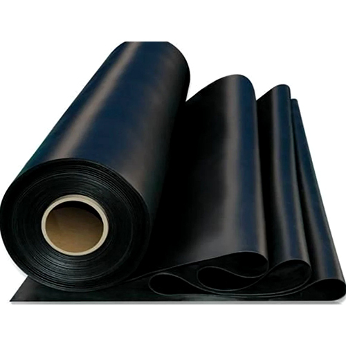 Black Rubber Sheet - 1.2m X 10m, Rigid High-quality Material, Multiple Thickness Options, High Wear Resistance, Elegant Plain Style