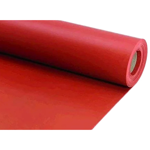 Silicone Rubber Sheet - Color: Red