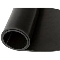Nitrile Rubber Sheet - 3mm, 5mm Thickness | High Rigid Quality, Oil & Fuel Resistant, Plain Black Finish