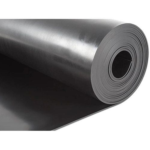 Nitrile Rubber Sheet - 3mm, 5mm Thickness | High Rigid Quality, Oil & Fuel Resistant, Plain Black Finish