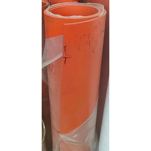 Abra Rubber Sheet - Color: Orange