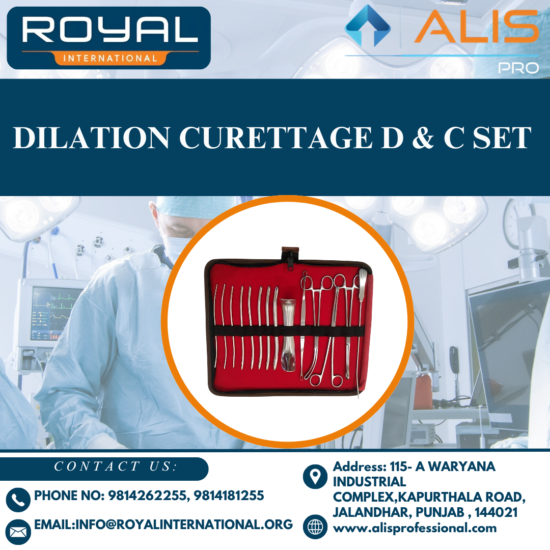 Dilation Curettage D & C Set