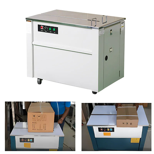 Semi Automatic Strapping Machine - Color: Grey Paint Coated