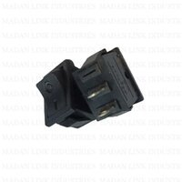 MINI ROCKER  BLACK 2 PIN SHORT LEG