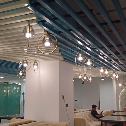 Designer Glass Ball Ring Lights