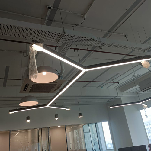 Custom Made Led Linear Light - Application: Office
