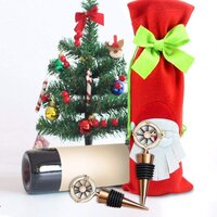 CHERRYBOX On Da House Bottle Stoppers/Air Tight Seal (Pack of 3) | Vintage Copper Compass Bottle Cap