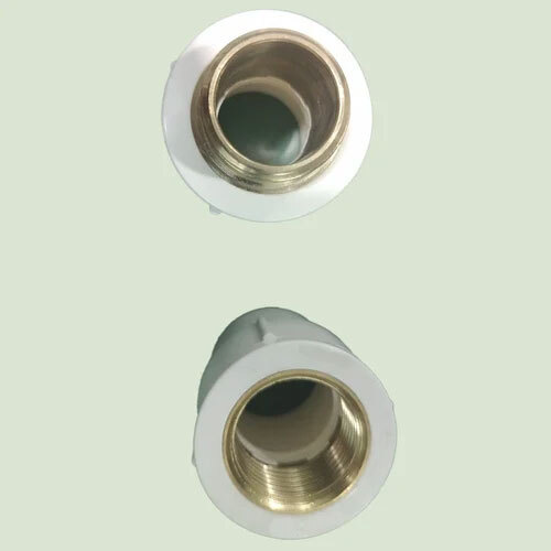 Upvc Brass Elbow - Color: White