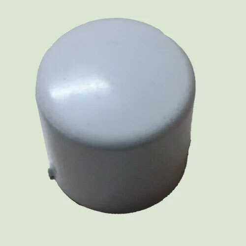 Upvc End Cap 1-2 - Color: White