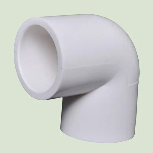 Upvc Pipe Elbow - Color: White