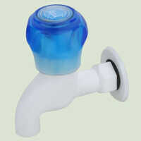 Pvc Short Body Tap - Pvc Material, Round Shape, White Color | Ideal For Plumbing, Durable Plastic Construction