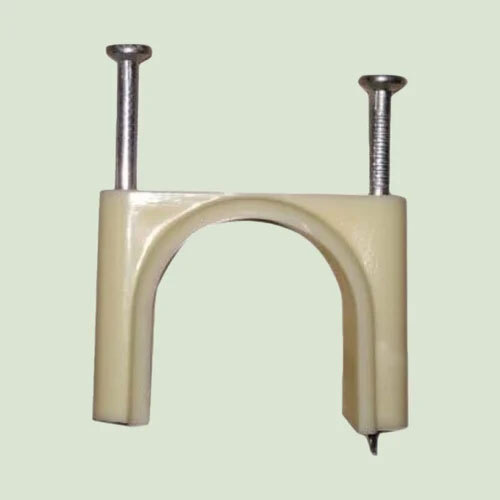 Upvc Cpvc Nail Clamp - Color: White