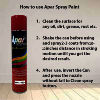 Apar Spray Paint Mas. Red  Compatible for Massey Tractors -440ml