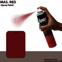 Apar Spray Paint Mas. Red  Compatible for Massey Tractors -440ml