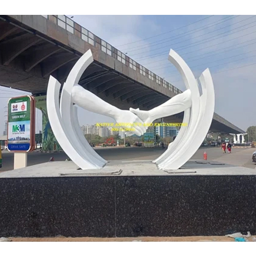 Hand FRP Sculpture