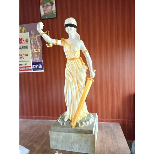 Lady Of Justice Statue - Color: White