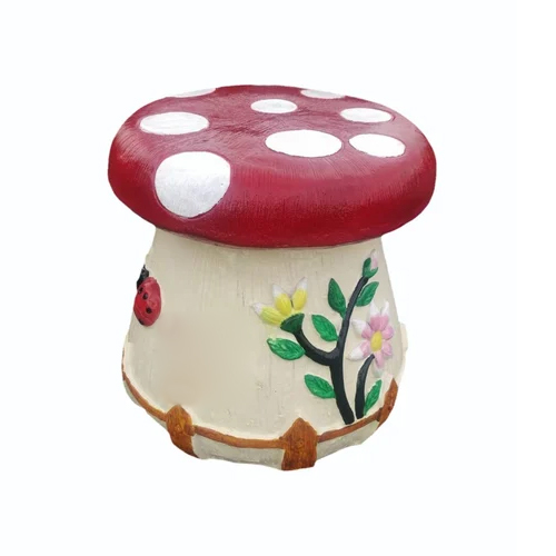 14 Inch Frp Mushroom Garden Stool - Application: Cafe