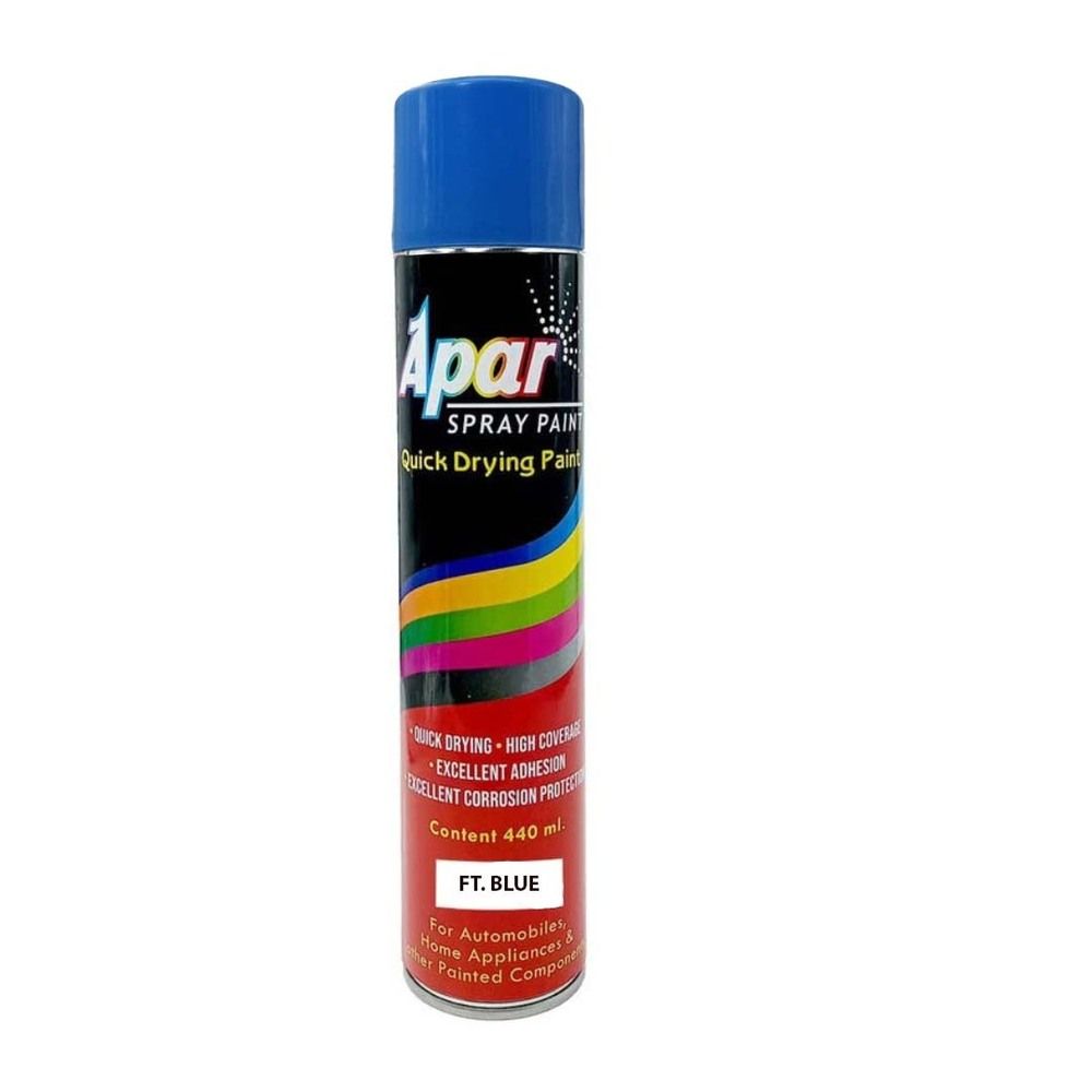 Apar  Spray Paint Ft. Blue  Compatible for Farmtrac Tractors -440 ml