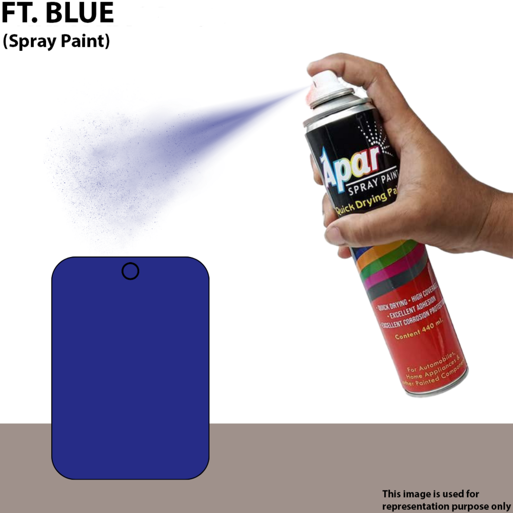 Apar  Spray Paint Ft. Blue  Compatible for Farmtrac Tractors -440 ml