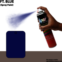 Apar  Spray Paint Ft. Blue  Compatible for Farmtrac Tractors -440 ml