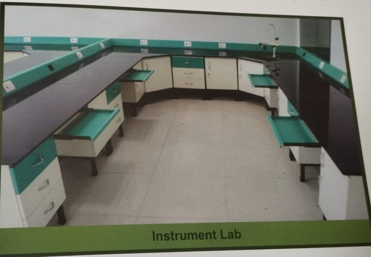 Laboratory Furniture - Metal And Laminate, Customizable Width, White And Orange Color | Durable, Ample Storage, Glossy Finish, Lightweight Components