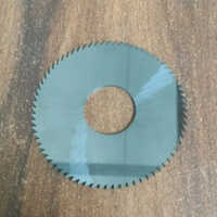 High Grade Carbide Cutting Blade - Rigid Hardness, Round Shape , Versatile For Metal, Plastic, Wood