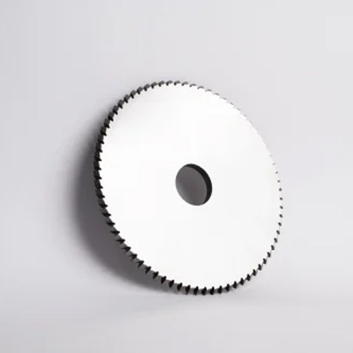 Solid Carbide Slitting Cutter Blade - Color: Silver