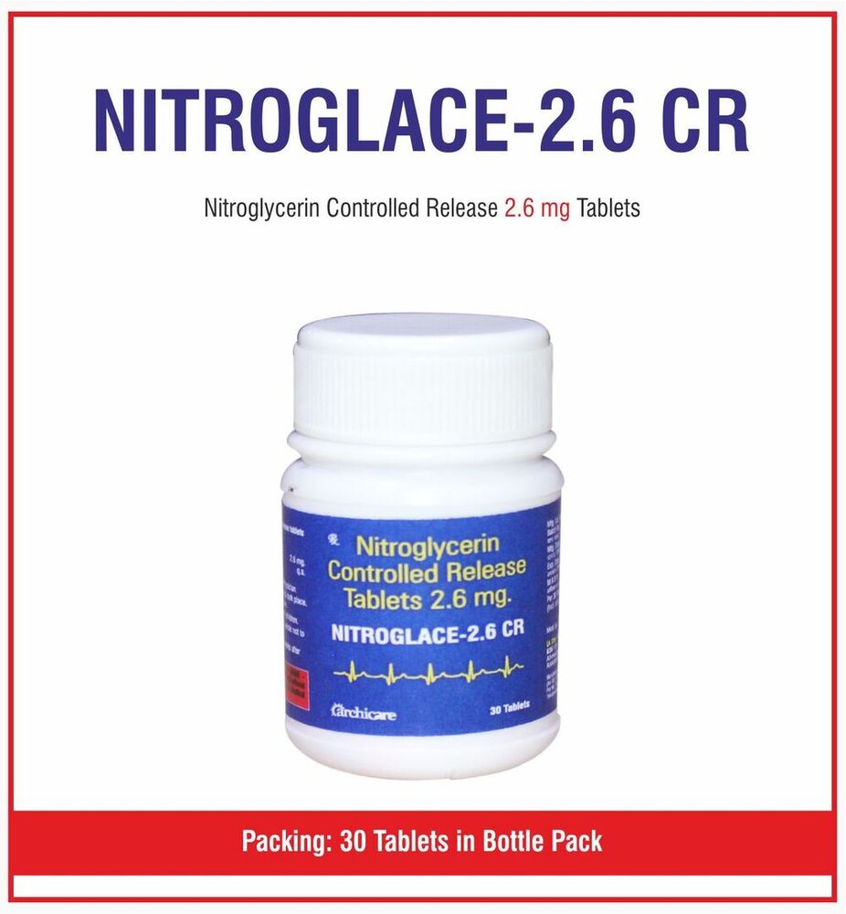 NITROGLACE-2.6CR टैबलेट