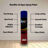 Apar  Spray Paint Sw. Blue  Compatible for Swaraj Tractors -440 ml