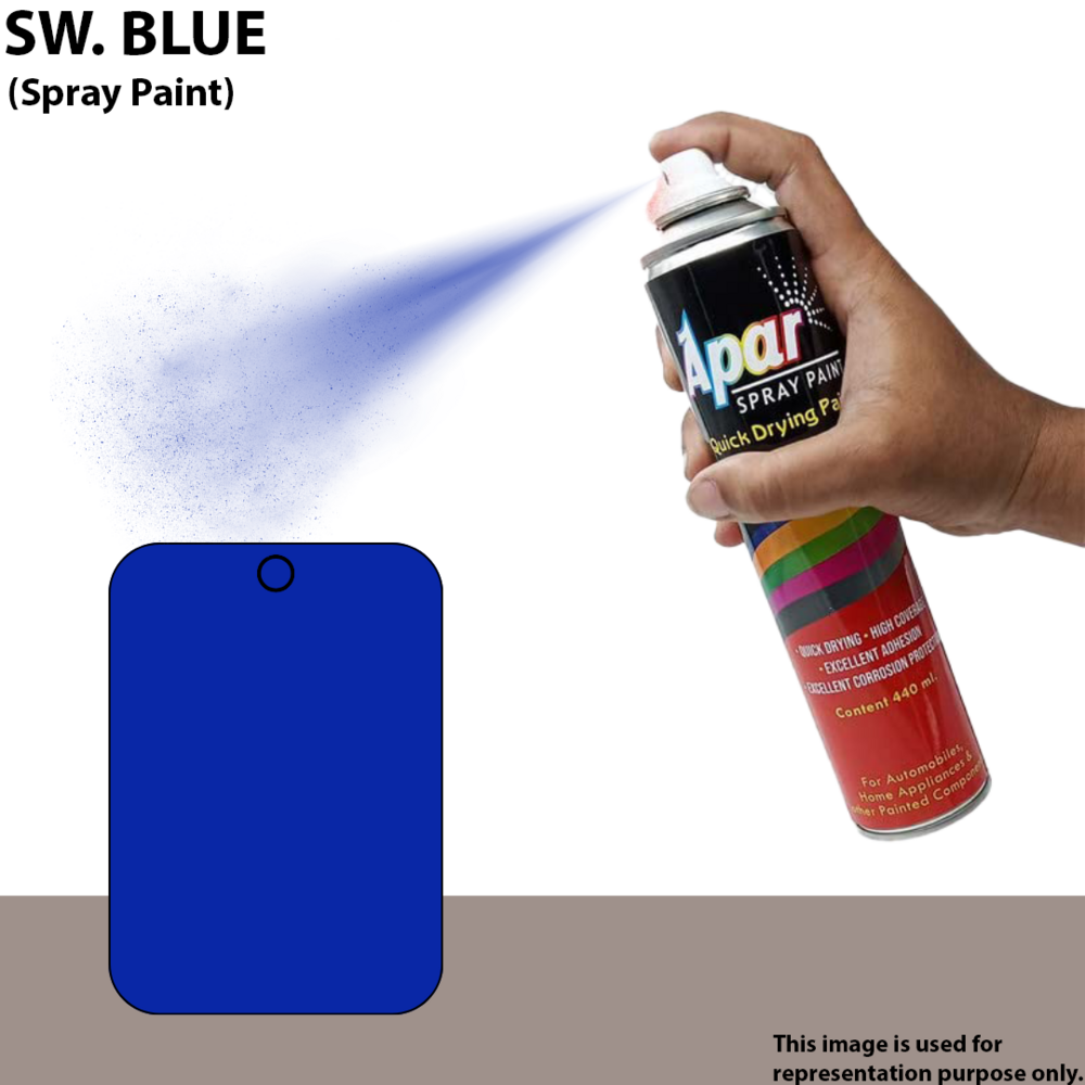 Apar  Spray Paint Sw. Blue  Compatible for Swaraj Tractors -440 ml