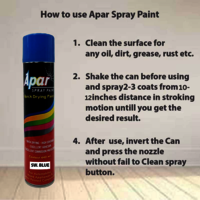 Apar  Spray Paint Sw. Blue  Compatible for Swaraj Tractors -440 ml