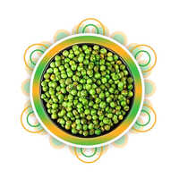 Matar Namkeen - Food Grade Snack | Regular Size, Spicy Flavor, Smooth Texture, Shelf Life 2-6 Months 