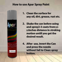 Apar  Spray Paint Sw. Cream White  Compatible for Swaraj Tractors -440 ml