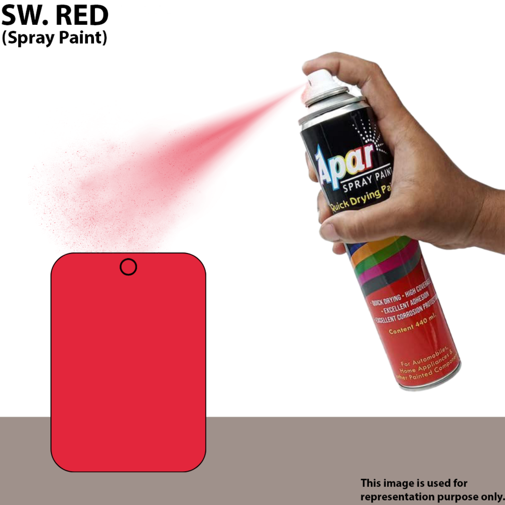 Apar  Spray Paint Sw. Red  Compatible for Swaraj Tractors -440 ml