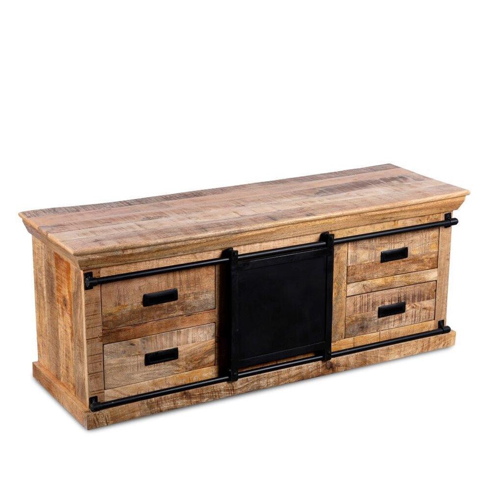 Wooden Side Board With Iron Door - Furniture Type: Home Furniture