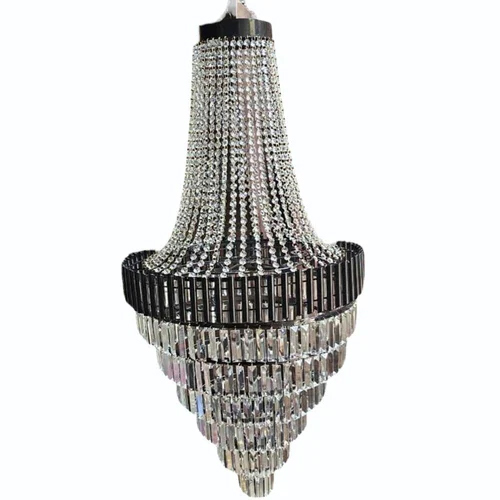 6 Feet Crystal Chandelier - Lighting: Led