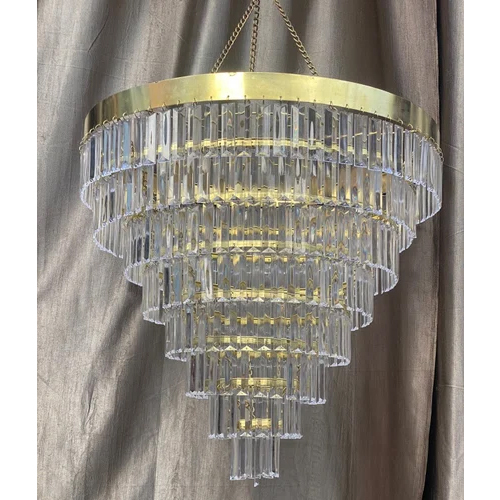 5 Feet White Chandelier - Lighting: Led