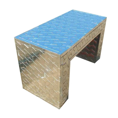 2 Feet Mirror Finishing SS Stool