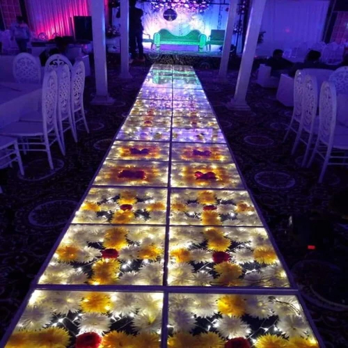 Flower Glass Flooring - Application: Decoration