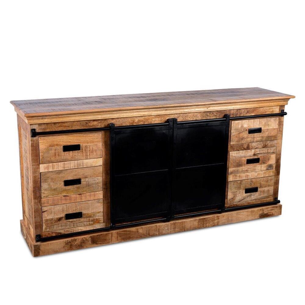 Wooden Side Board With 6 Drawer - Furniture Type: Home Furniture