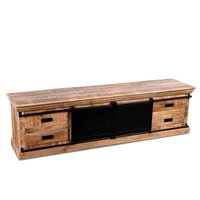 Wooden Side Board with 4 Drawer