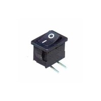 MINI BLACK 2 PIN RIGHT ANGLE