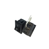 MINI BLACK 2 PIN RIGHT ANGLE