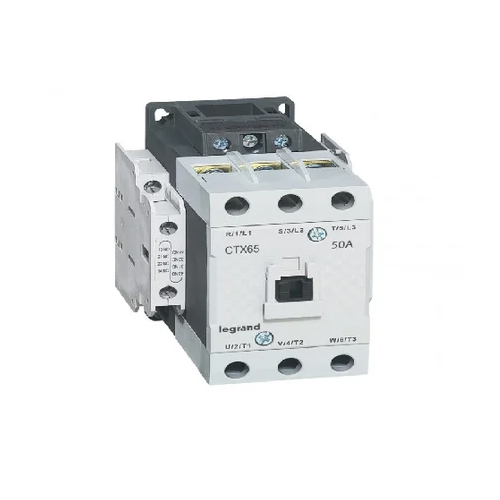 Ctx65 Legrand 50A 3 Pole With Screw Terminal Contactor - Phase: Three Phase